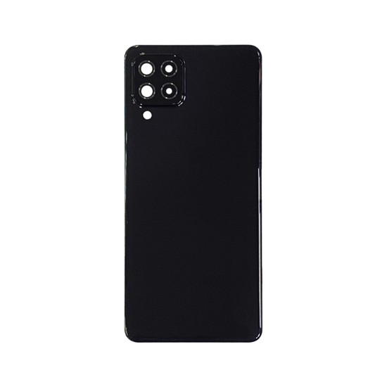 Back Cover+Camera Lens Samsung Galaxy A22 4G/A225 Black Back Cover+Camera Lens Samsung Galaxy A22 4G/A225 Black